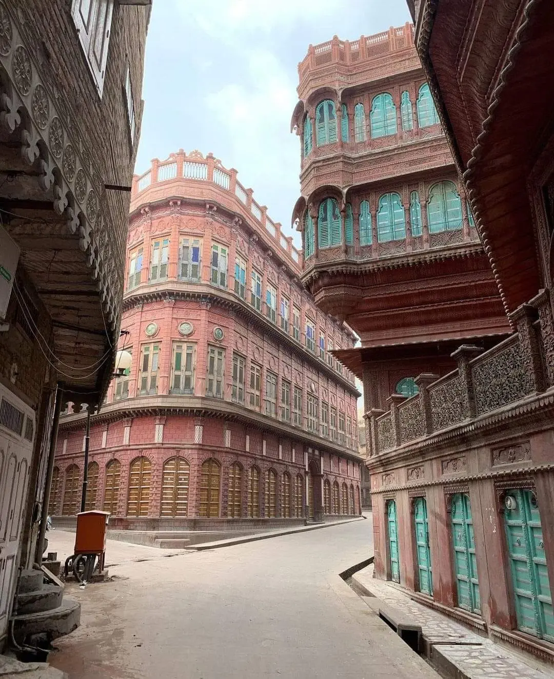 haveli in bikaner, thar desert, rajasthan