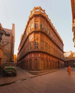 Haveli in Bikaner of Thar desert, Rajasthan