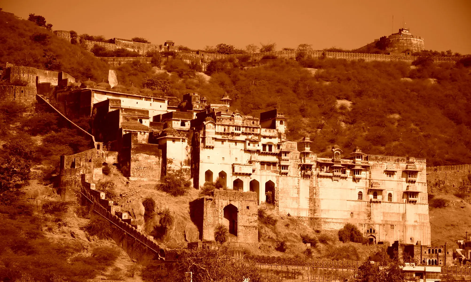 Taragarh Fort in Bundi