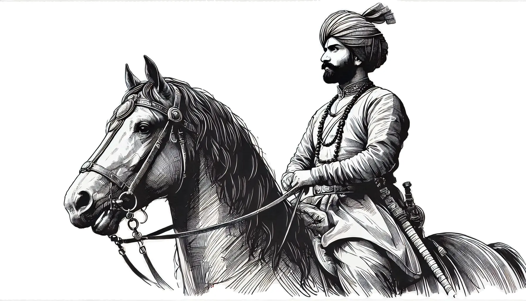 Prithviraj Chauhan on Horse