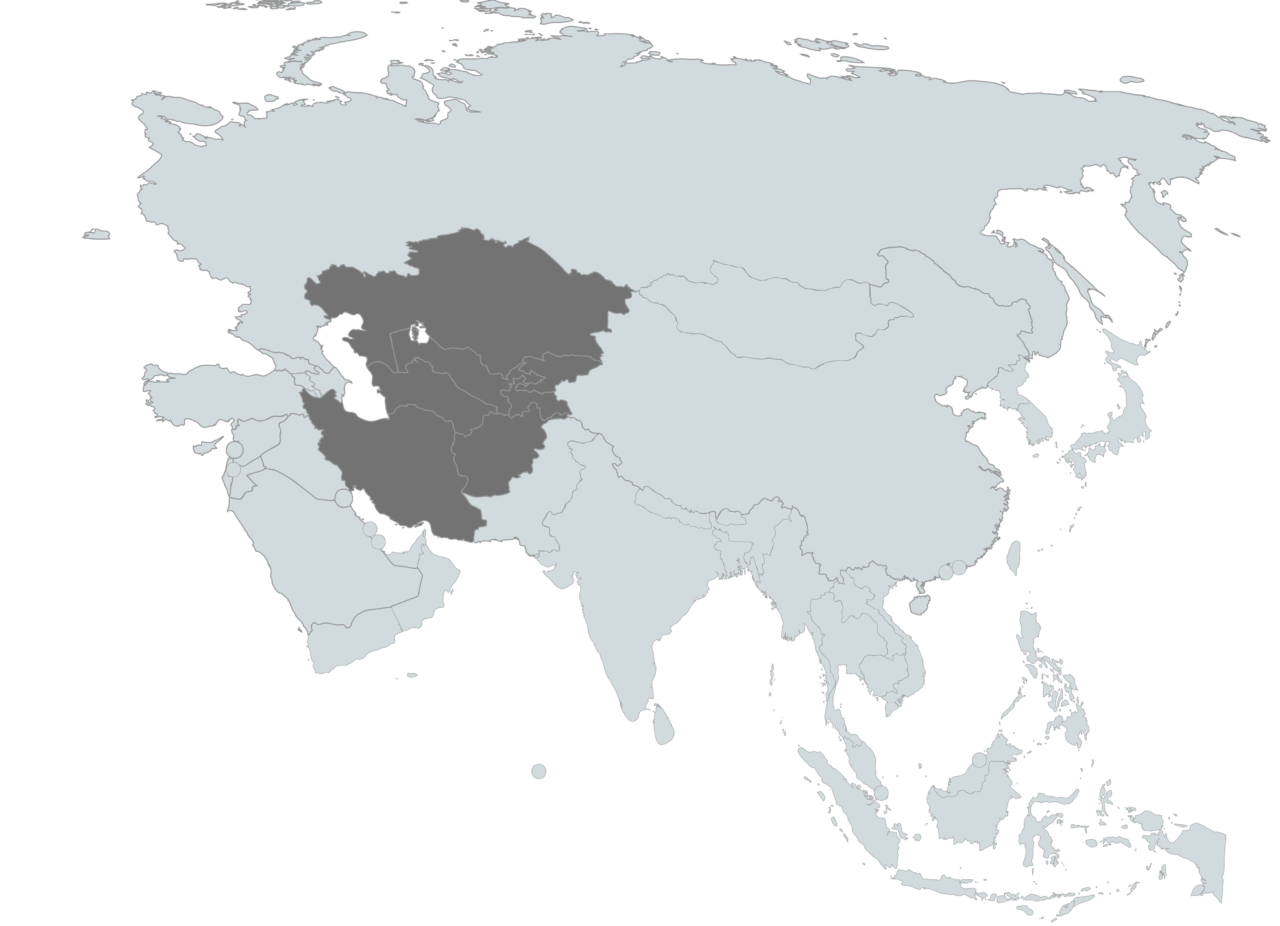 Central Asia Map